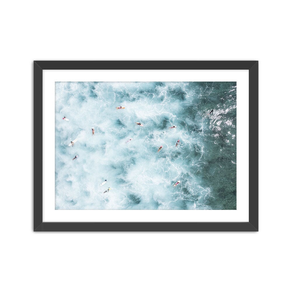 WAVE Print Ana Catarina Black Small