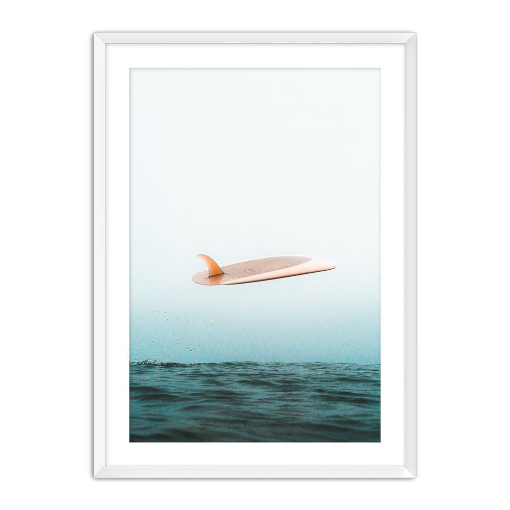 Space Shuttle Print Daniel Espirito Santo White Large
