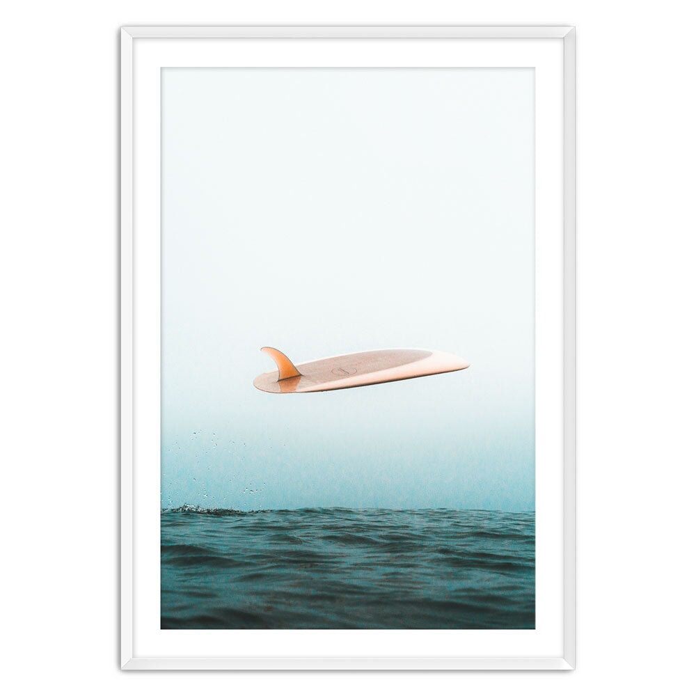 Space Shuttle Print Daniel Espirito Santo White X-Large