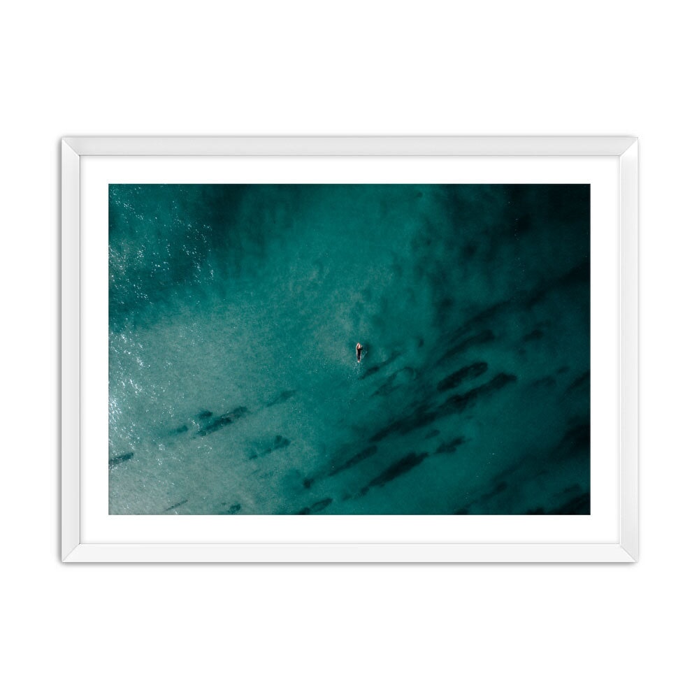 Off The Path Print Daniel Espirito Santo White Medium
