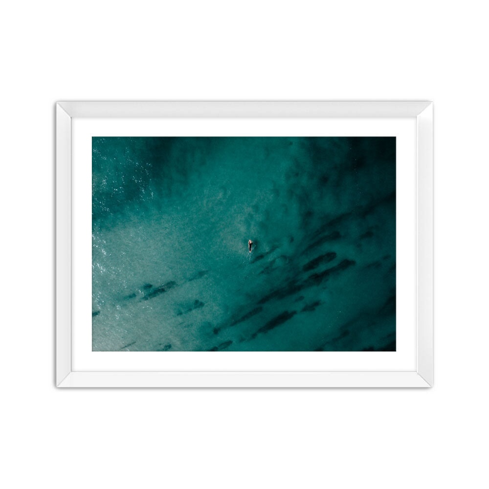 Off The Path Print Daniel Espirito Santo White Small
