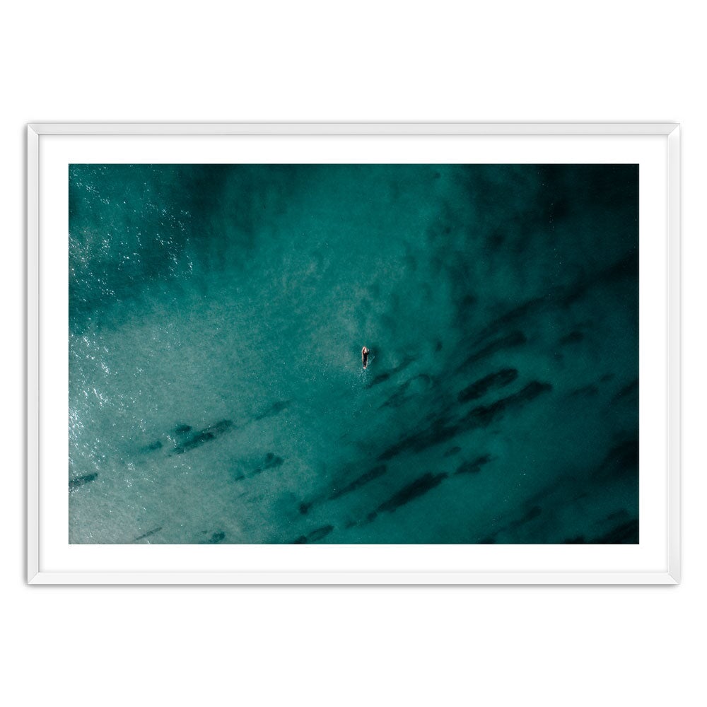 Off The Path Print Daniel Espirito Santo White X-Large