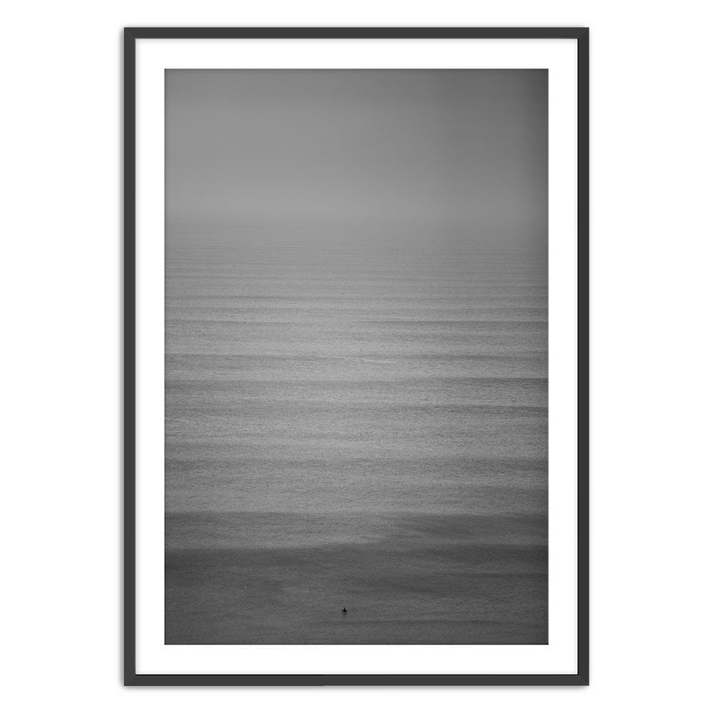 Alone Print Hunter Brians Black X-Large