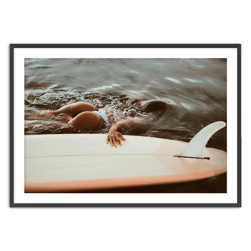 Sunset in Padang Print Mario Stefanelli Black X-Large