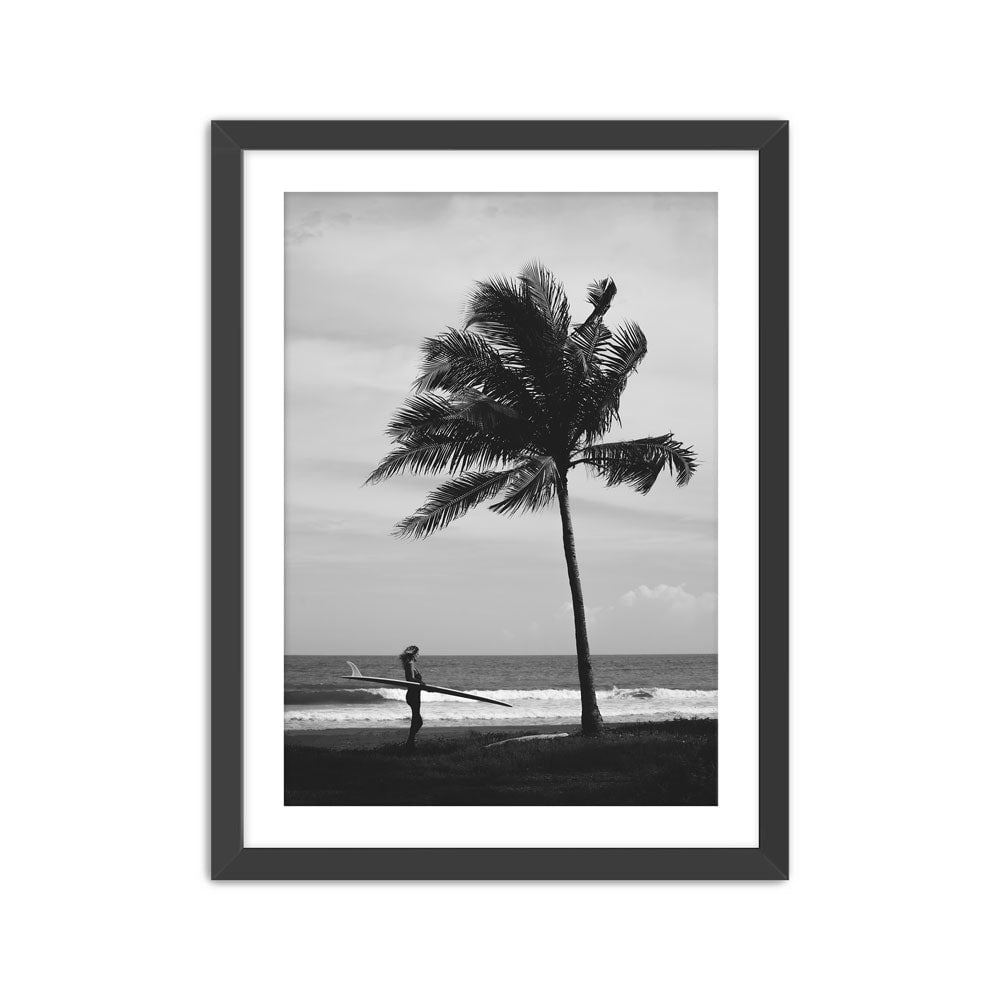 Warm Breeze Print Mario Stefanelli Black Small