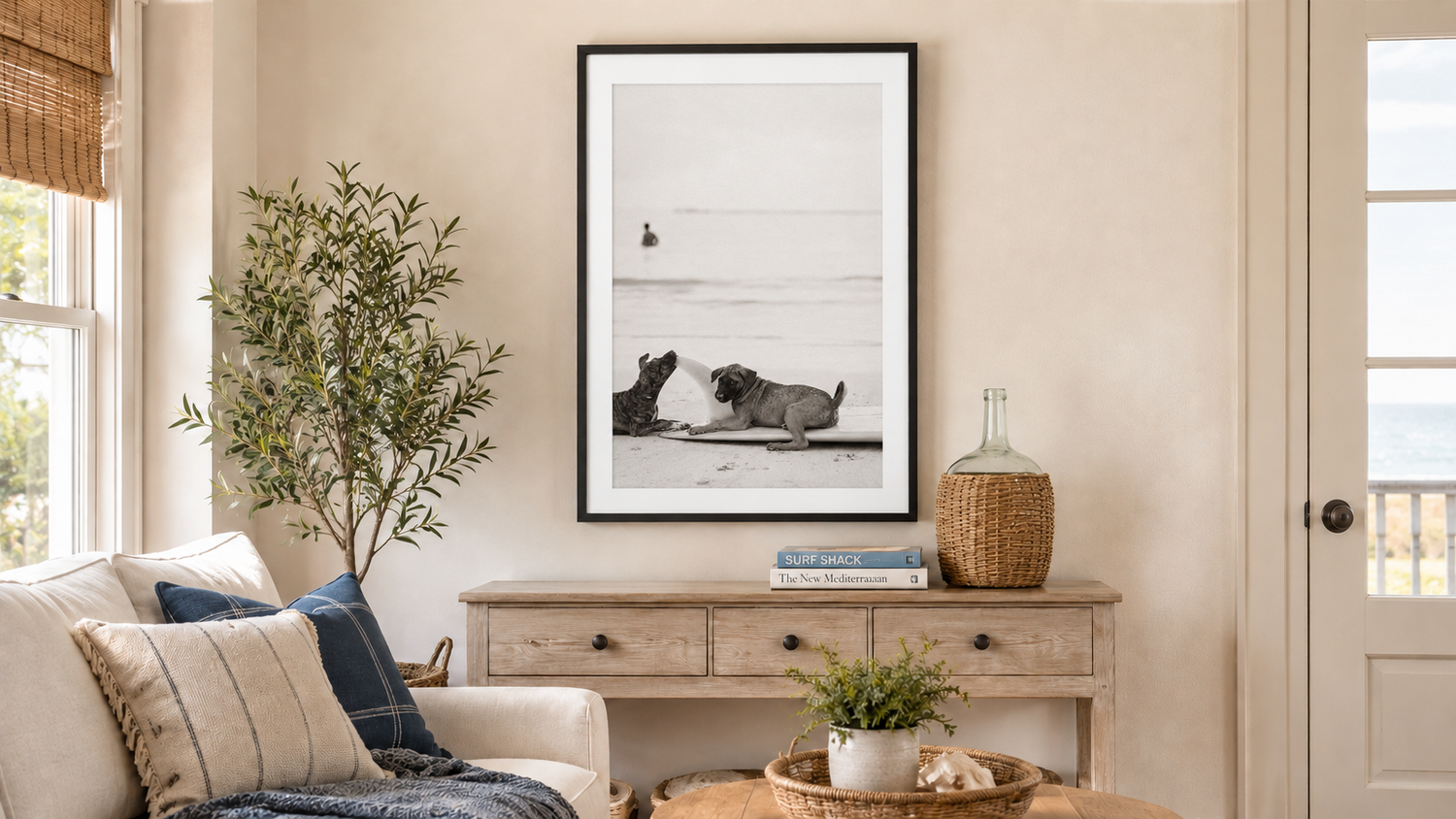 Beach House Wall Art That Doesn't Look Like Every Airbnb