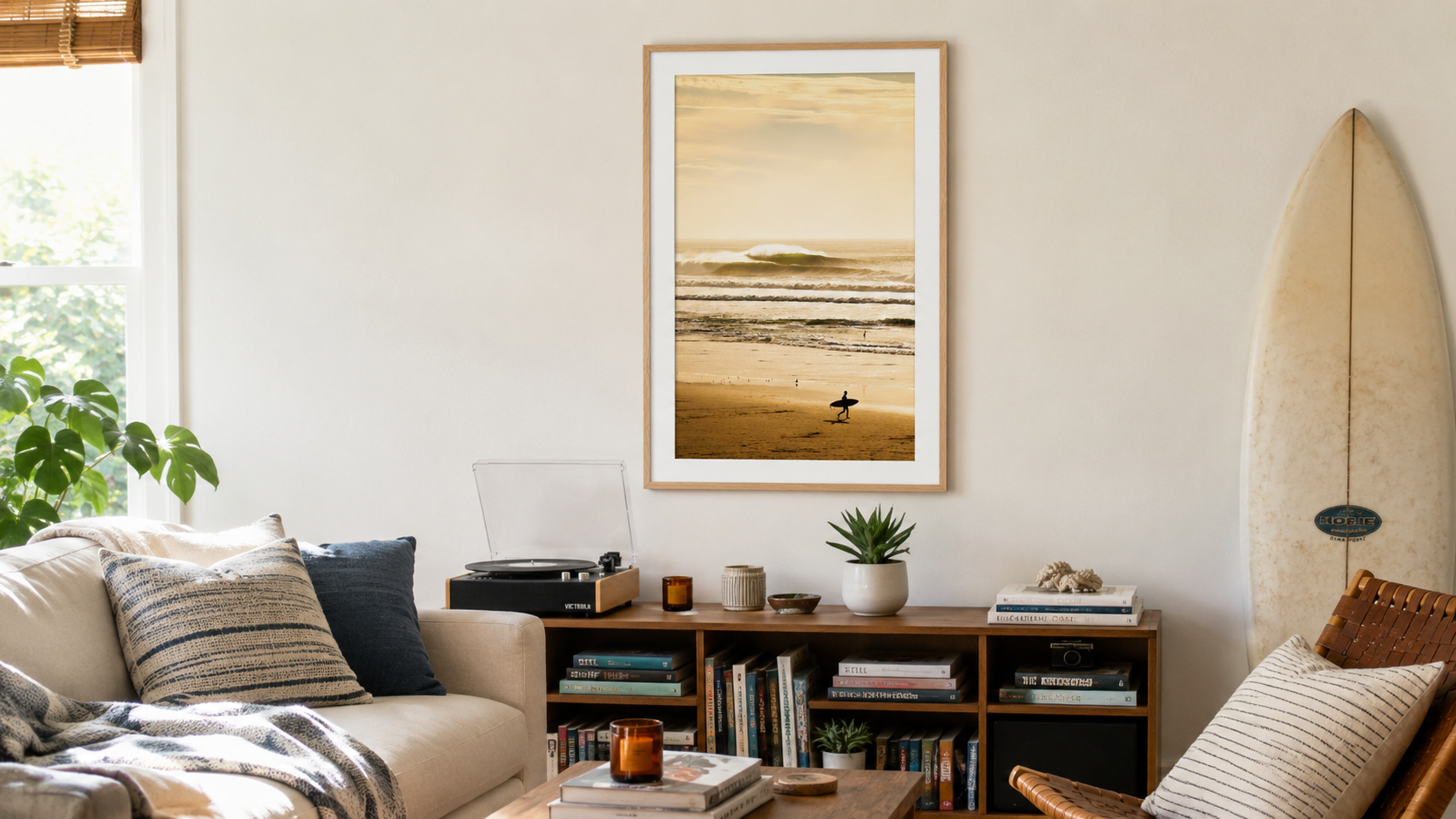 How to Choose Large Coastal Wall Art for Your Living Room