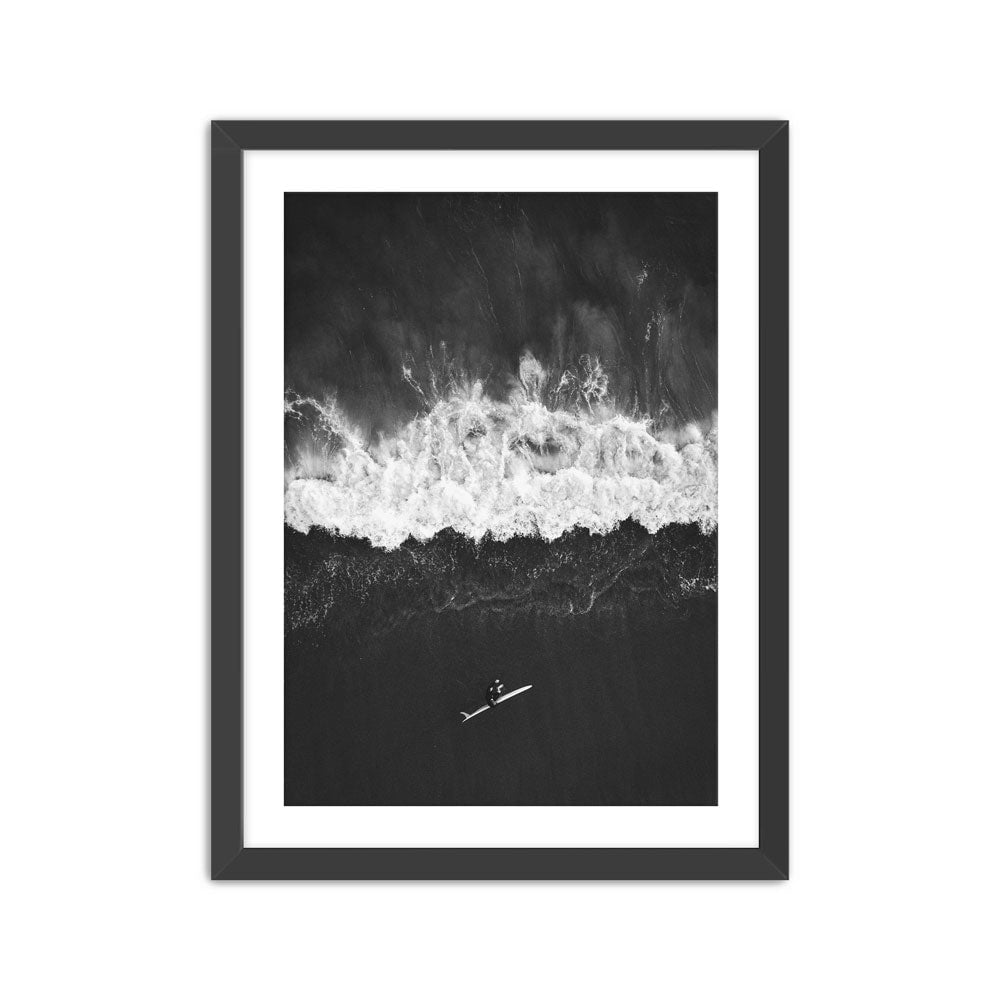 It's a Wild World Print Daniel Espirito Santo Black Small 