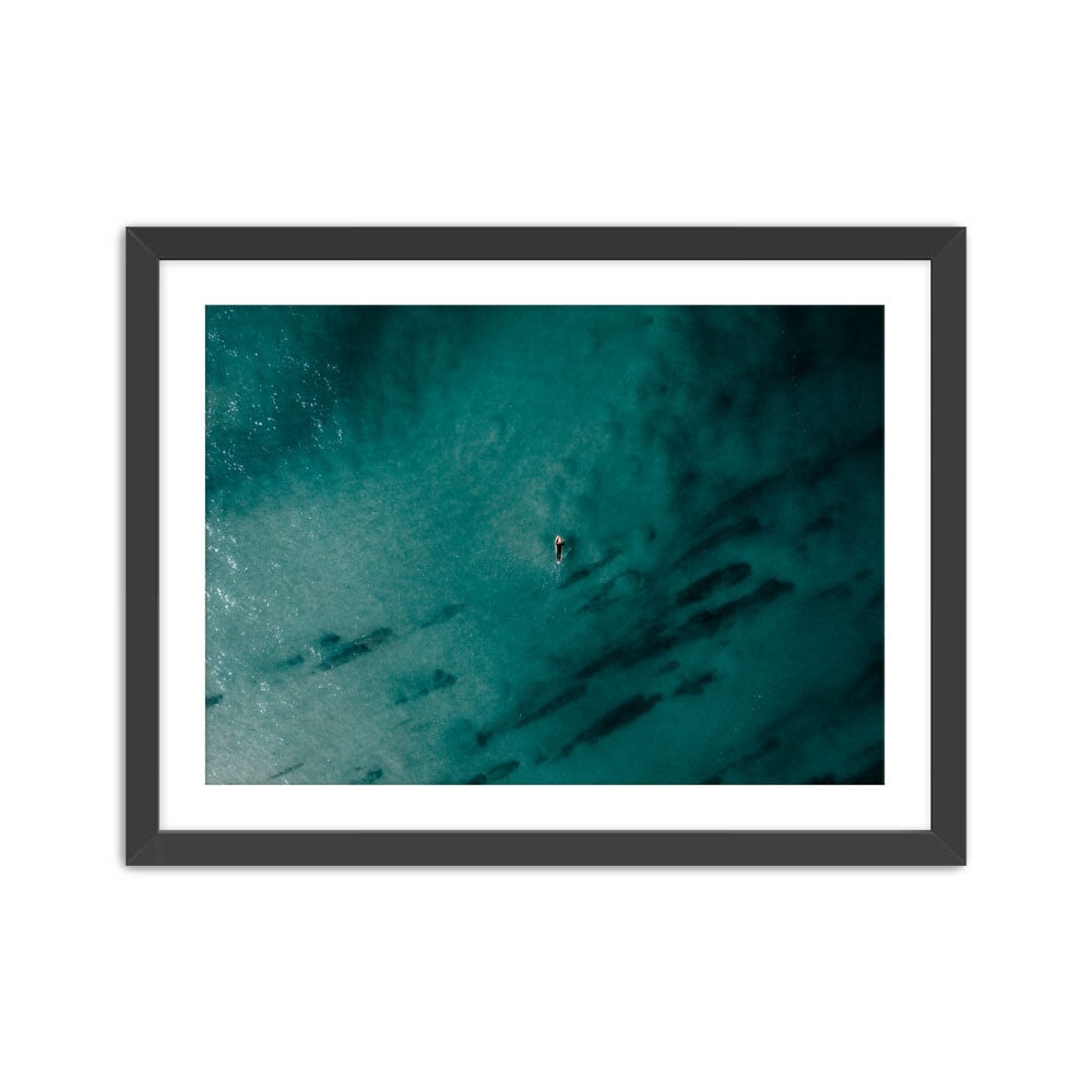 Off The Path Print Daniel Espirito Santo Black Small 