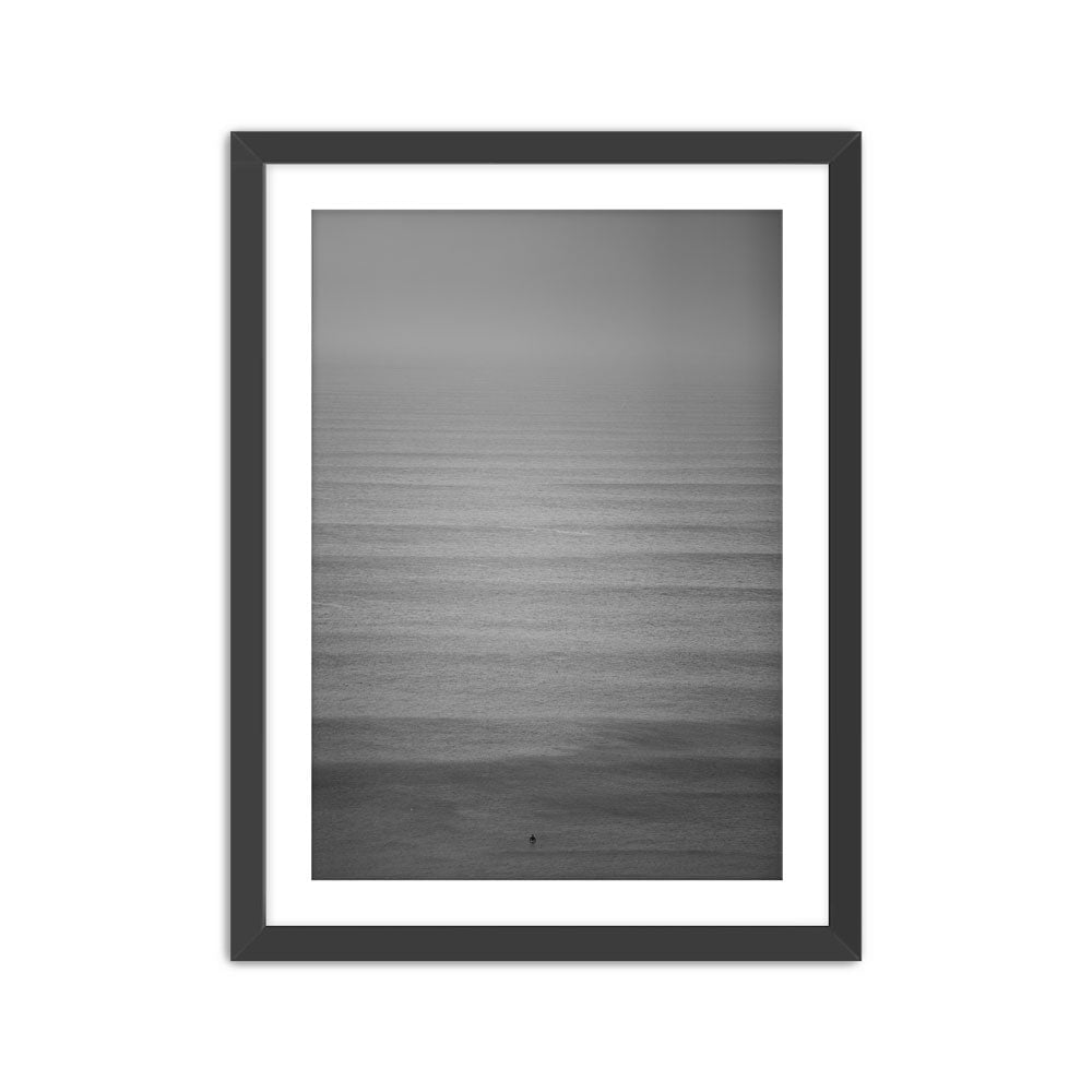 Alone Print Hunter Brians Black Small 