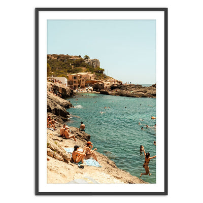 S'Almonia Print Mateo Negrete Black X-Large 