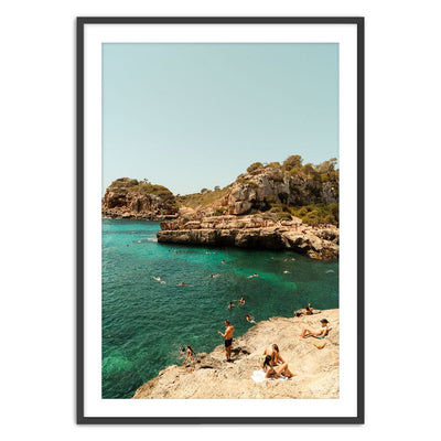 Summer In Mallorca Print Mateo Negrete Black X-Large 