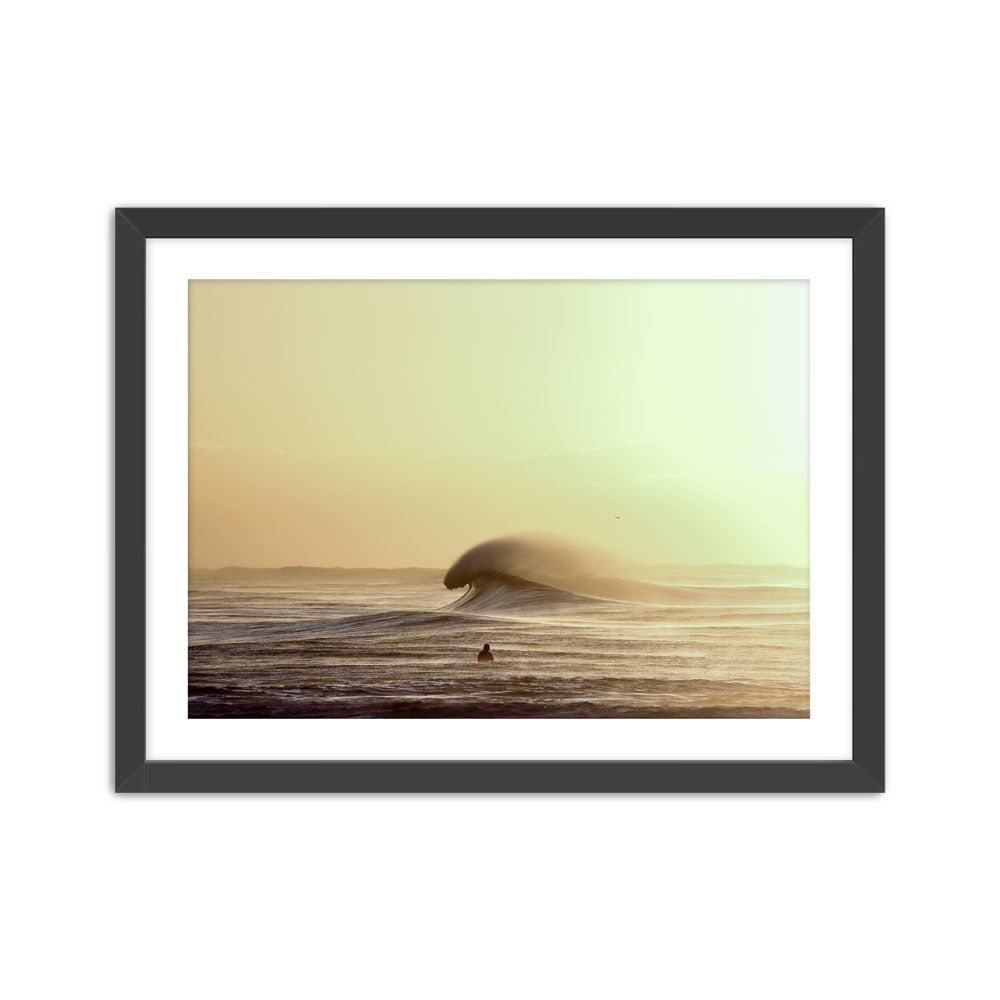 Lone Peak Print Scott Harrison Black Small 