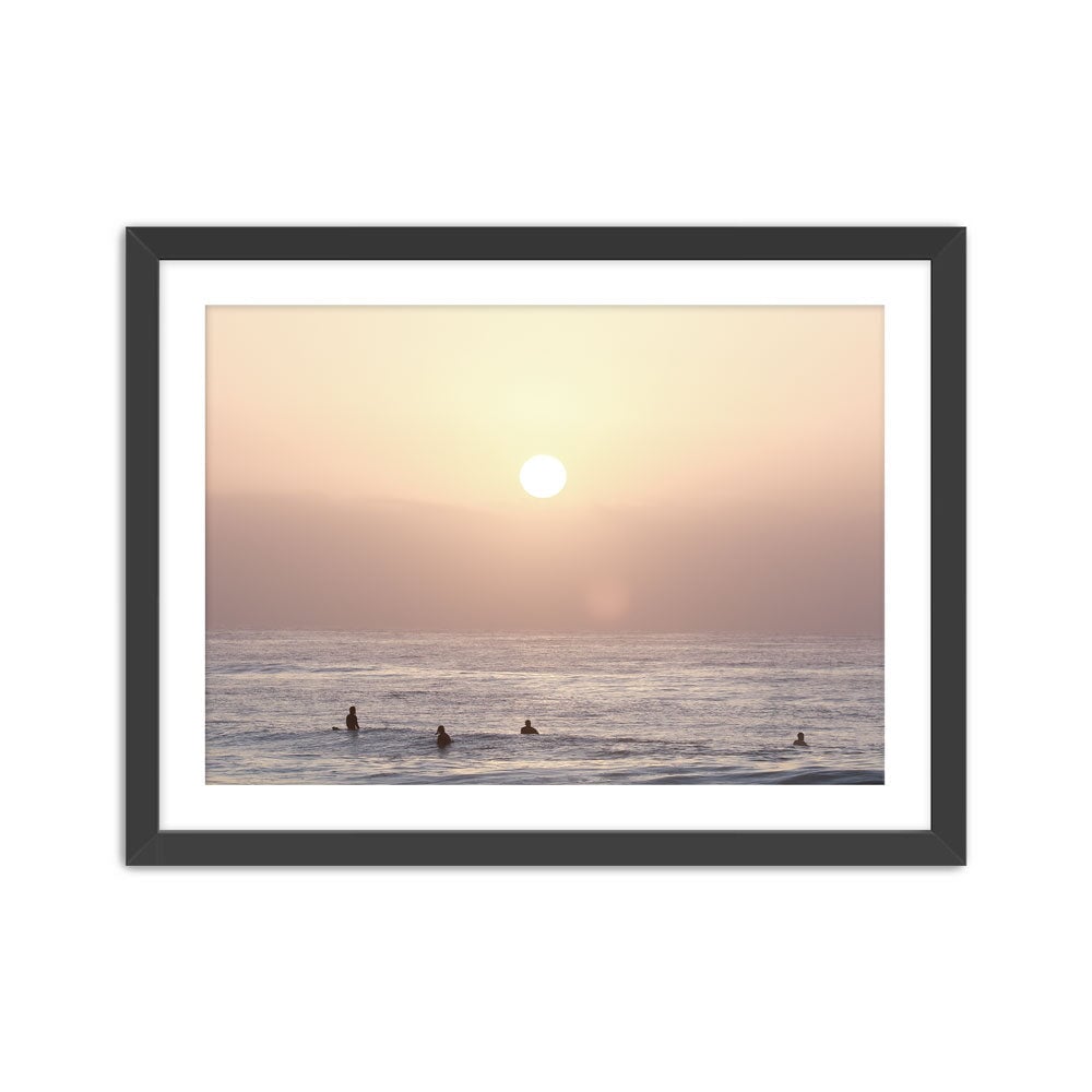 Sunrise Sessions Print Scott Harrison Black Small 